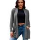 Basic Bae Open Front Long Sleeve Cardigan with Pockets
