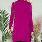 Celeste Magenta Open Front Cardigan with Pockets