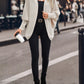 Relaxed fit batwing sleeve ivory cardigan, ideal for easy layering