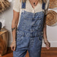 Comfortable denim overalls with functional pockets
