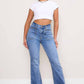 Vibrant M.i.U square pocket bootcut jeans
