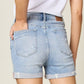 Embrace summer with Judy Blue's Full Size High Waist Rolled Denim Shorts, designed for a flawless fit and timeless style for every figure