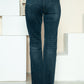 Judy Blue Button Fly Hem Destroy Straight Jeans