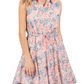 GeeGee Floral Eyelet Sleeveless Mini Dress - Whimsical Appalachian Boutique