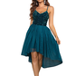 Sequin Spaghetti Strap High-Low Dress - Whimsical Appalachian Boutique