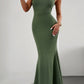 Cap Sleeve Scoop Neck Maxi Dress