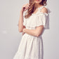 Cold Shoulder Ruffle Dress