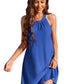 Versatile Eyelet Grecian Neck Dress - Whimsical Appalachian Boutique