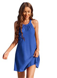 Versatile Eyelet Grecian Neck Dress - Whimsical Appalachian Boutique