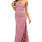 Sequin Backless Split Maxi Dress - Whimsical Appalachian Boutique