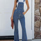 High-quality denim overalls featuring practical pockets