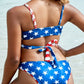 Shop the Stars & Stripes Bikini for a patriotic and stylish swim. Durable, comfy, with a reversible bottom for double the fun!