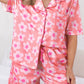 Snuggle up in our cozy Flower Print Pajama Set with adjustable drawstring for the perfect fit. Available in vibrant colors to brighten your nights.