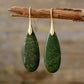 Natural Stone Waterdrop Shape Earrings - Whimsical Appalachian Boutique