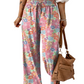 Step into spring with our floral Wide Leg Pants, perfect for versatile styling and unparalleled comfort.