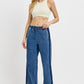 RISEN Jeans | Elastic Waist Wide Leg