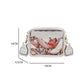 White Trimmed Clear Crossbody Event Approved Bag