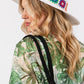 Embroidered Wide Brim Sun Hat - Whimsical Appalachian Boutique