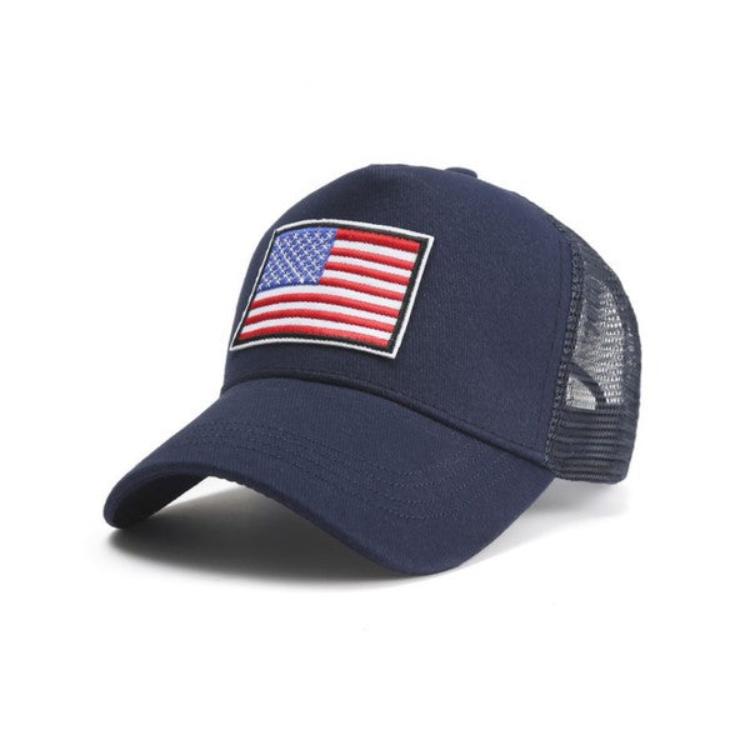 American Flag Unisex Trucker Hat - 1