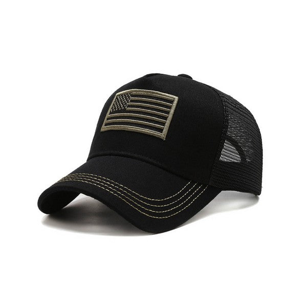 American Flag Unisex Trucker Hat - 2