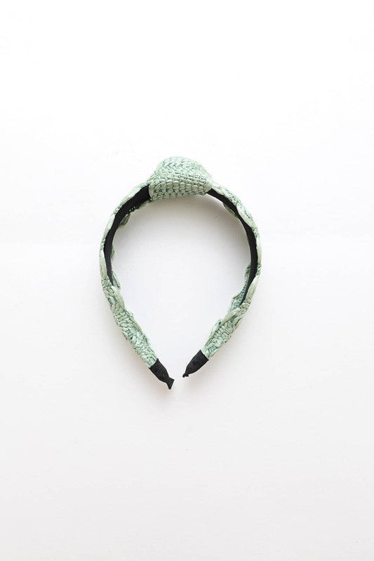 Boho Chic Crochet Trim Headband