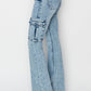 High Rise Cargo Flare RISEN Jeans