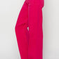 High Rise Wide Leg RISEN Hot Pink Jeans | Whimsical Clothing Style