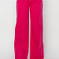 High Rise Wide Leg RISEN Hot Pink Jeans | Whimsical Clothing Style