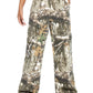 High waist camo straight leg pants
