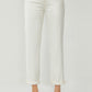 High-waist RISEN jeans perfect for minimalist style in ivory
