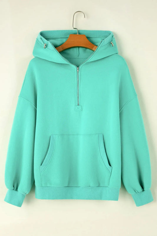 turquoise hoodie womens	