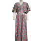 Women's Bohemian Floral Maxi Dress with charming floral pattern