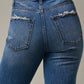 Insane Gene Dark Wash High Rise Straight Jeans | Whimsical Boutique Clothing | Appalachian Style