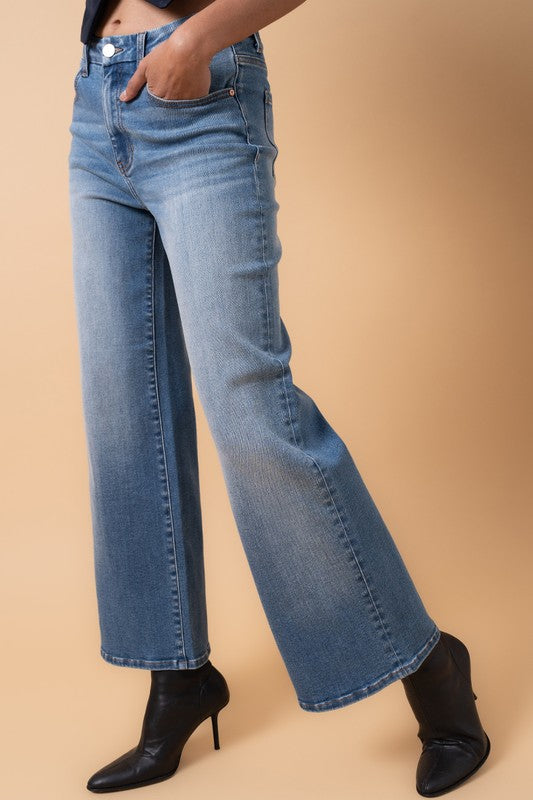 Insane Gene High Rise Relaxed Wide Leg Jeans | Boutique Denim | Appalachian Style