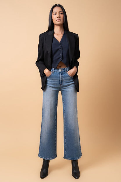 Insane Gene High Rise Relaxed Wide Leg Jeans | Boutique Denim | Appalachian Style