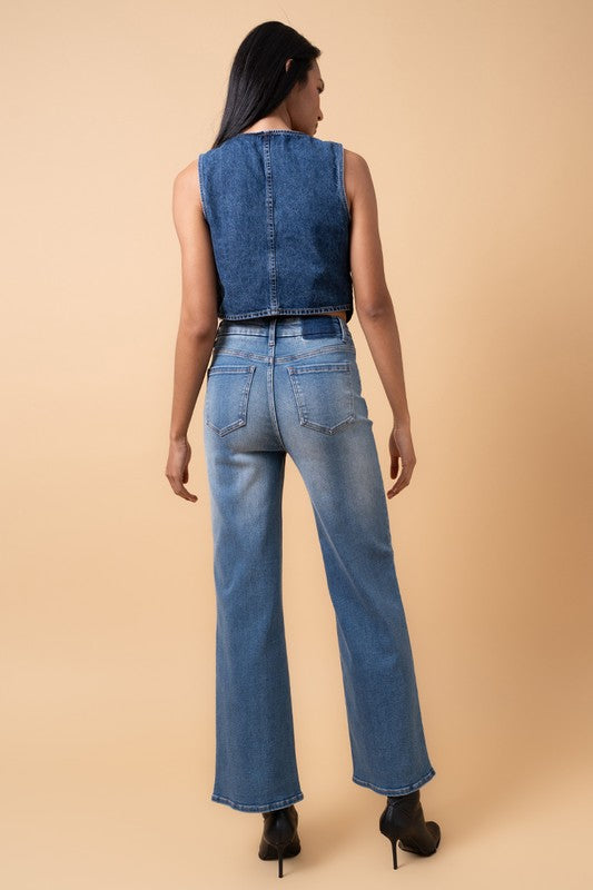 Insane Gene High Rise Relaxed Wide Leg Jeans | Boutique Denim | Appalachian Style