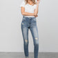 Insane Gene | High Stretch Mid Rise Skinny Jeans | Whimsical Clothing