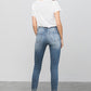 Insane Gene | High Stretch Mid Rise Skinny Jeans | Whimsical Clothing