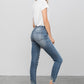 Insane Gene | High Stretch Mid Rise Skinny Jeans | Whimsical Clothing