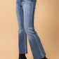 Insane Gene | Mid Rise Cropped Flare Jeans | Boutique Denim | Appalachian Fashion