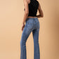 Insane Gene | Mid Rise Cropped Flare Jeans | Boutique Denim | Appalachian Fashion