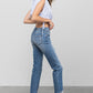 Insane Gene | Mid Rise Slim Girlfriend Jeans | Distressed Denim | Appalachian Style