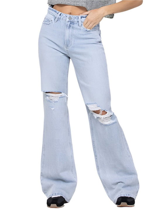 VERVET 90's Vintage Flare Jeans - Whimsical Appalachian Boutique