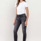 Lovervet Raw Hem Cropped Skinny Jeans - Whimsical Appalachian Boutique