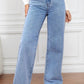 High Waisted Straight Leg Denim Jeans - Whimsical Appalachian Boutique