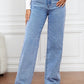 High Waisted Straight Leg Denim Jeans - Whimsical Appalachian Boutique