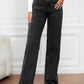 High Waisted Straight Leg Denim Jeans - Whimsical Appalachian Boutique