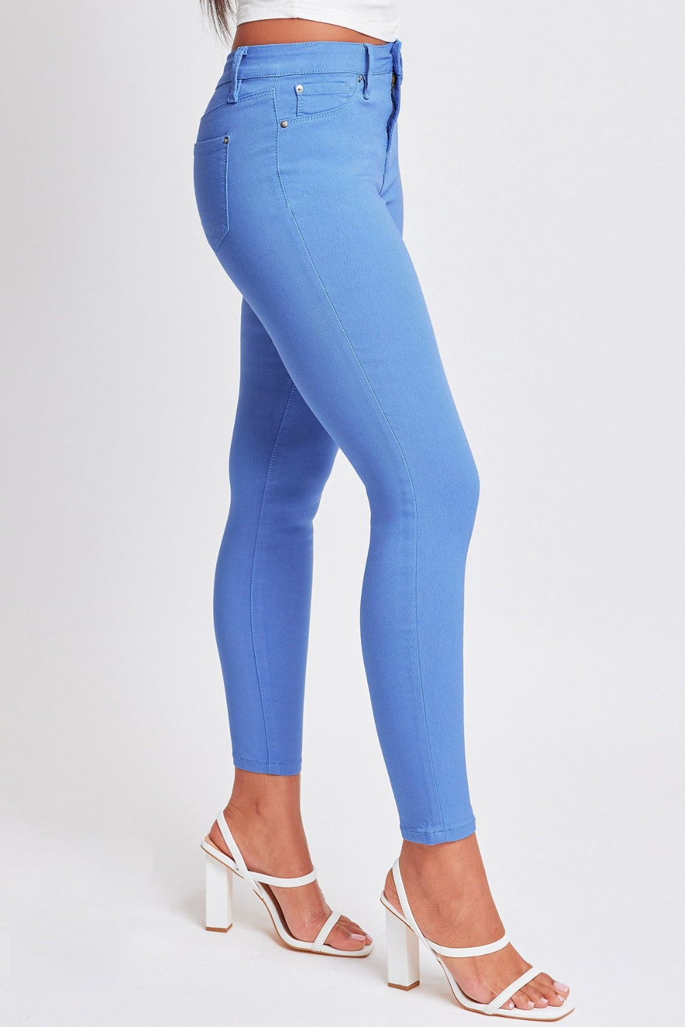 YMI Hyperstretch Mid-Rise Skinny Jeans - Whimsical Appalachian Boutique