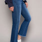 Denim Lab USA High Rise Cropped Bootcut Jeans - Whimsical Appalachian Boutique