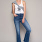 Denim Lab USA High Rise Cropped Bootcut Jeans - Whimsical Appalachian Boutique